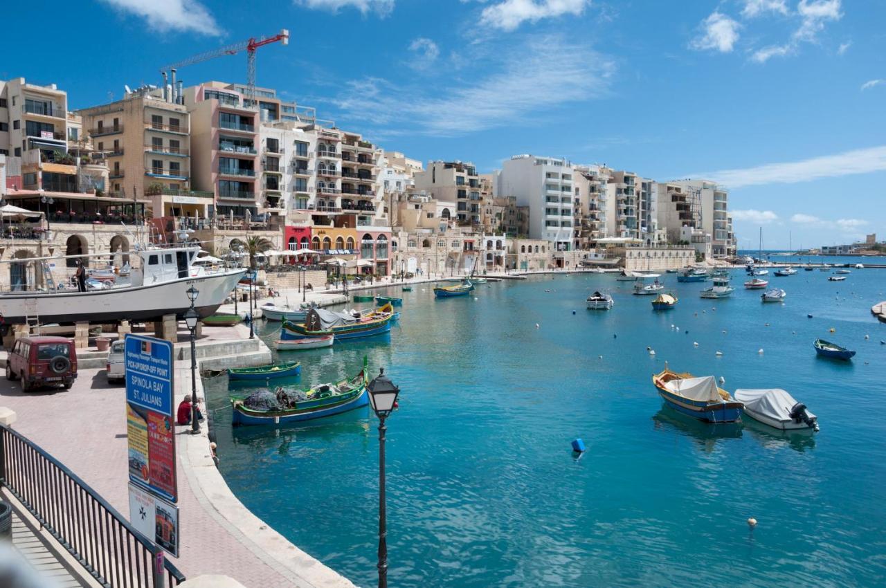 Deluxe Apartment With Valletta And Harbour Views سليمة المظهر الخارجي الصورة