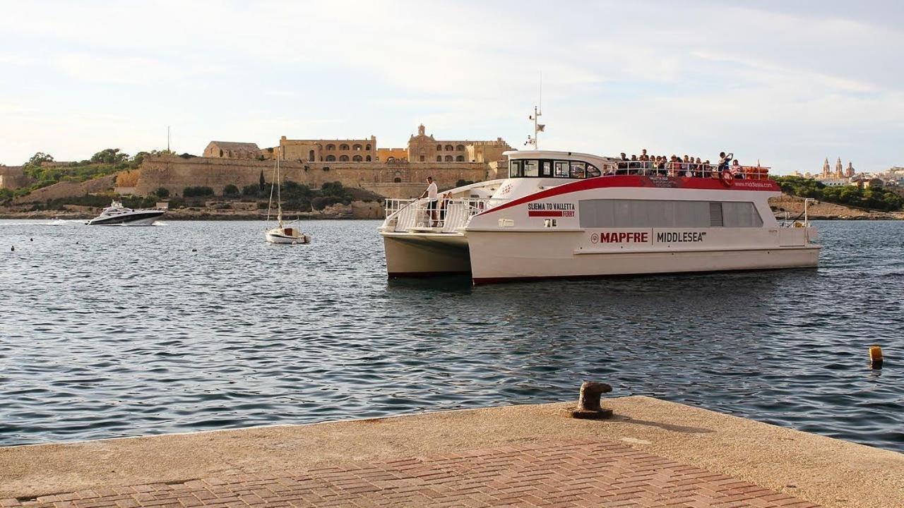 Deluxe Apartment With Valletta And Harbour Views سليمة المظهر الخارجي الصورة