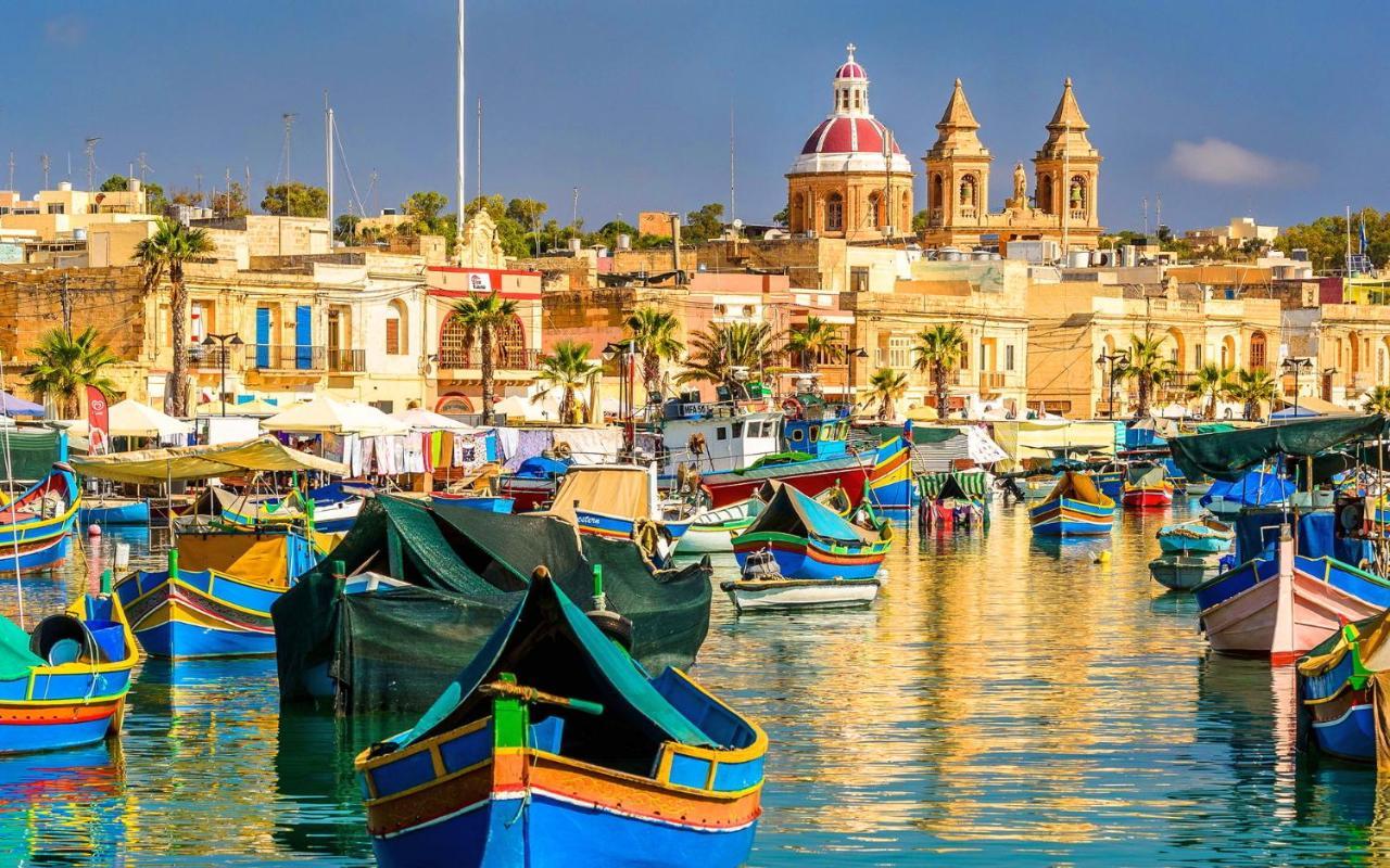 Deluxe Apartment With Valletta And Harbour Views سليمة المظهر الخارجي الصورة