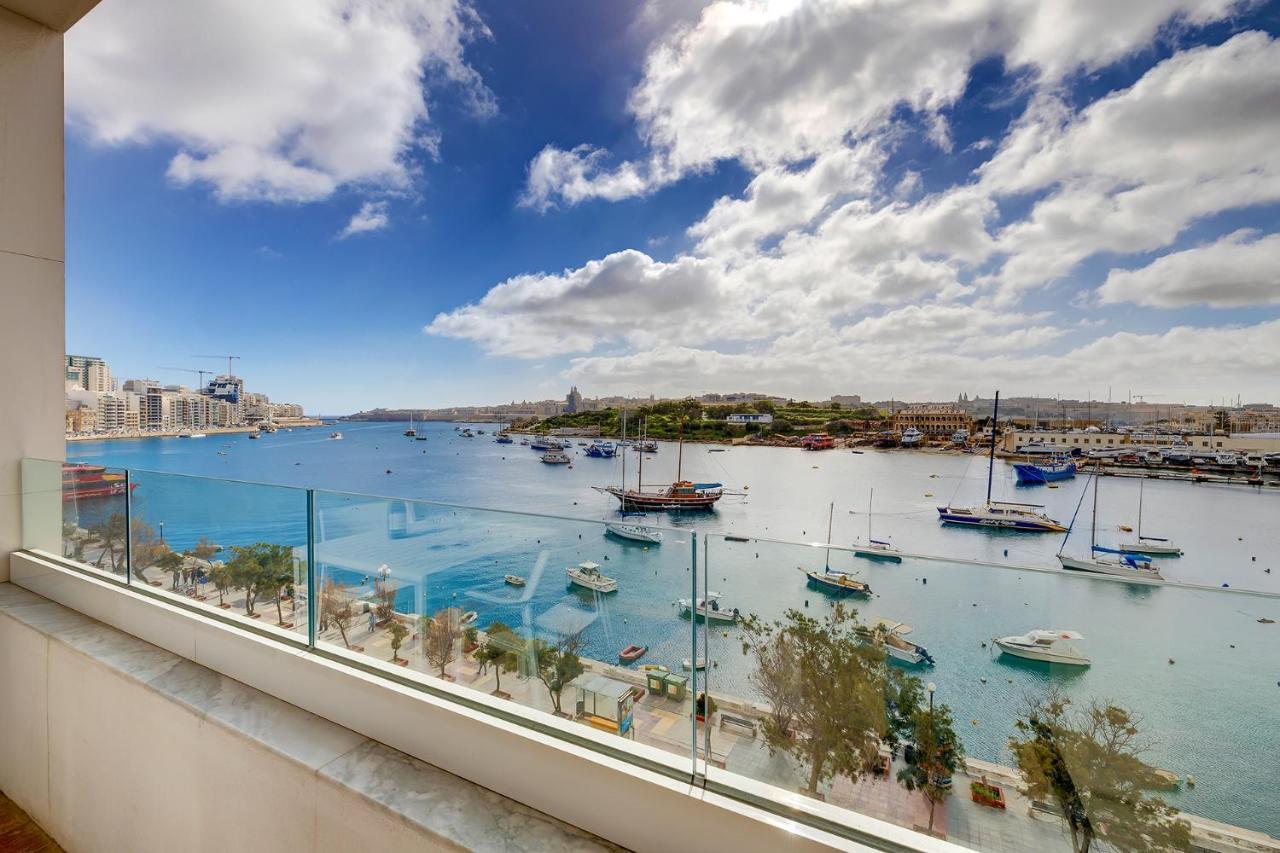 Deluxe Apartment With Valletta And Harbour Views سليمة المظهر الخارجي الصورة
