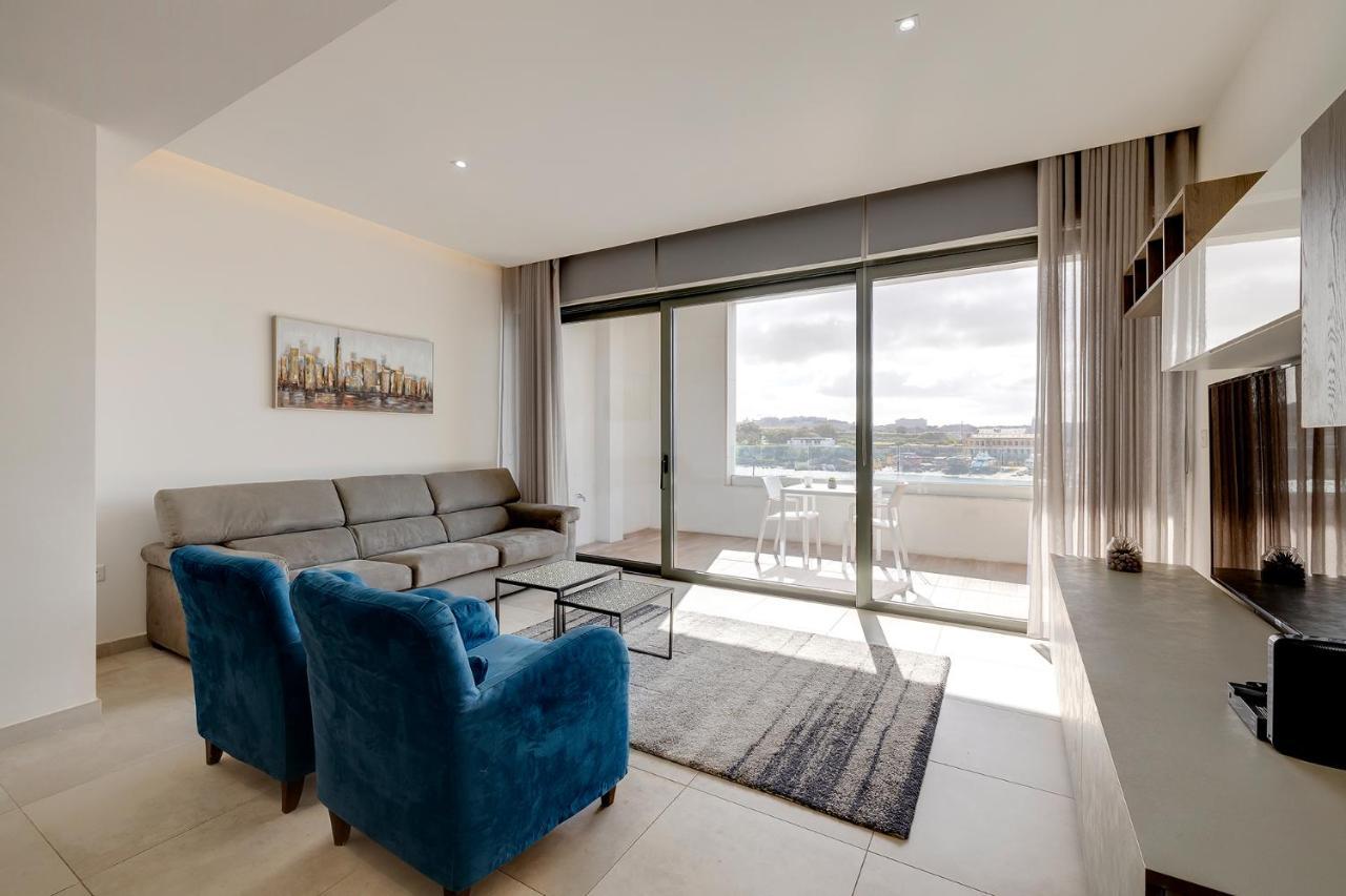Deluxe Apartment With Valletta And Harbour Views سليمة المظهر الخارجي الصورة